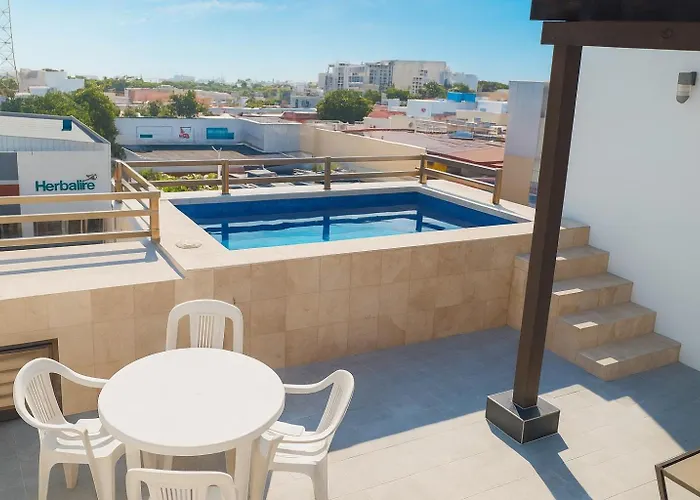Palmarena & Residences - Long Comfort With Parking, Sauna, Gym & Pool - Steps From 5th Avenue Hotel Playa del Carmen