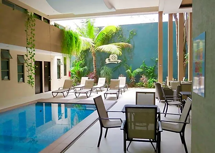 Palmarena & Residences - Long Comfort With Parking, Sauna, Gym & Pool - Steps From 5th Avenue 3* Playa del Carmen