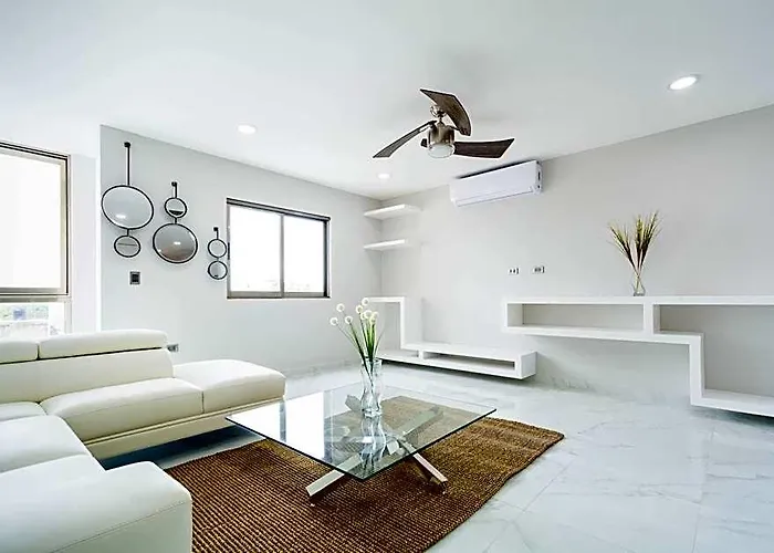 Hotel Palmarena & Residences - Long Comfort With Parking, Sauna, Gym & Pool - Steps From 5th Avenue Playa del Carmen